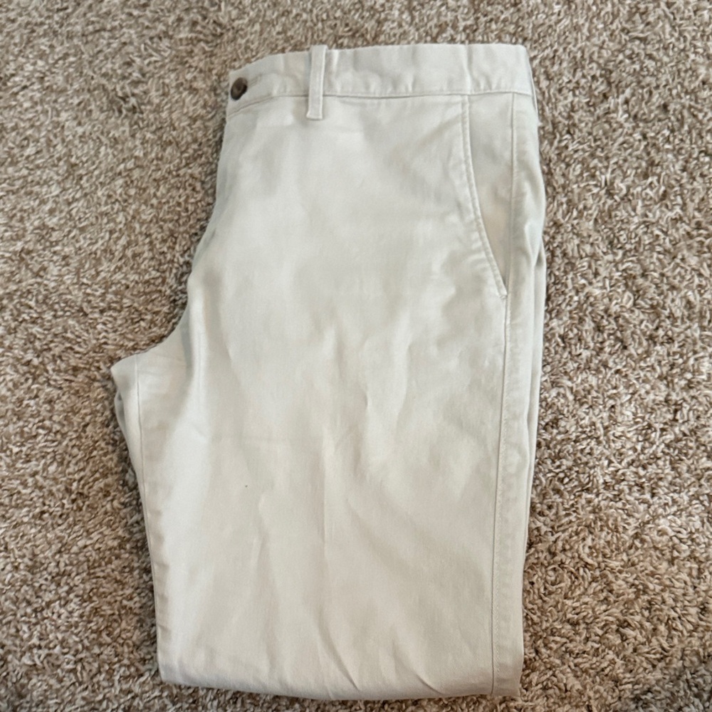 J. Crew Men's Light Tan Chinos